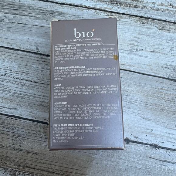 Bath and Body Works Bio Restorative Hair Treatment Capsules NIB 12 Pack - Picture 6 of 7